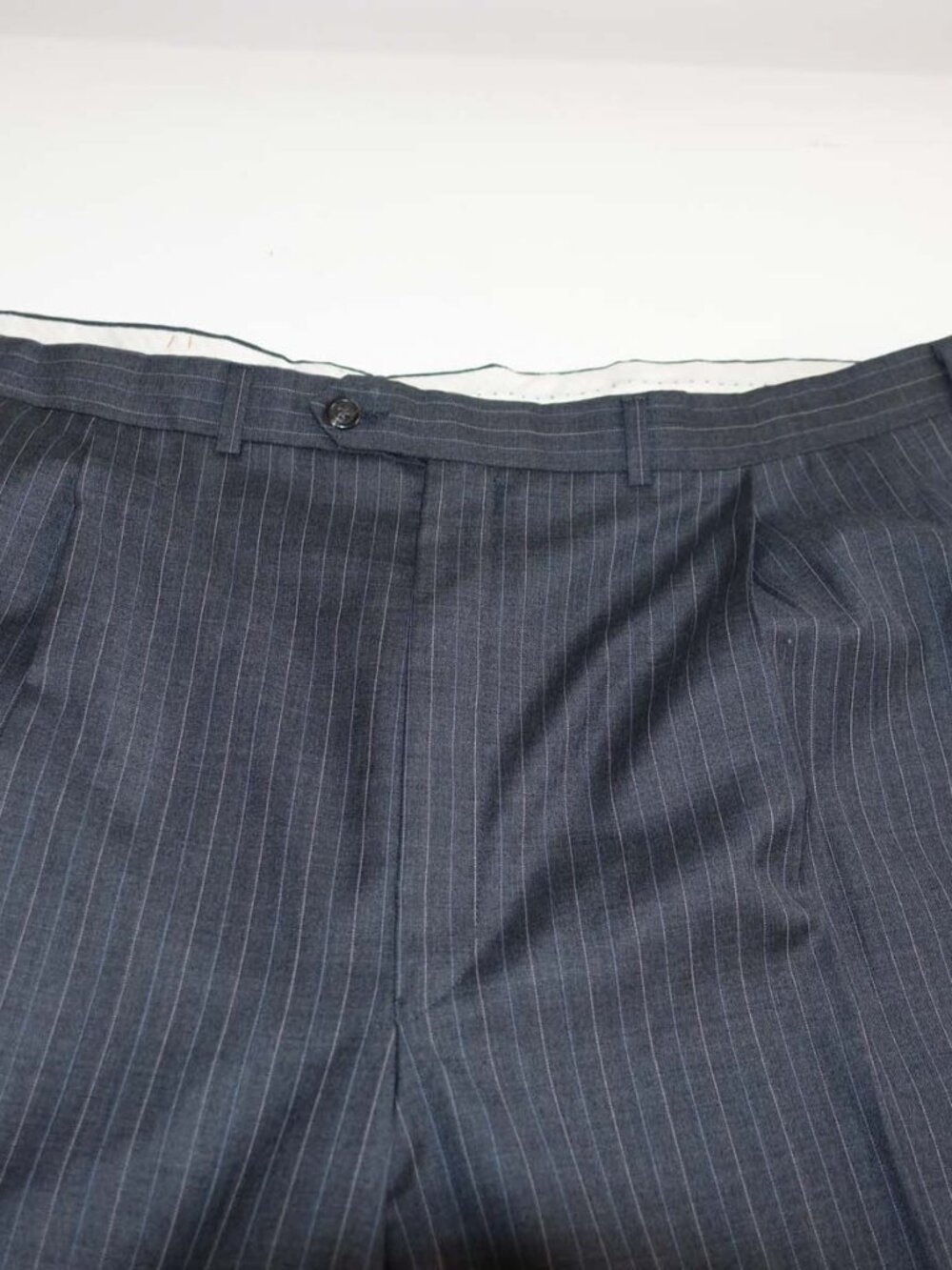 Lauren Ralph Lauren Men's 2 Button Suit Size 52 Regular 48 x 30 Charcoal Gray R - Picture 3 of 13